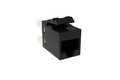 MODULO JACK, SL110, RJ45,CAT6, NEGRO