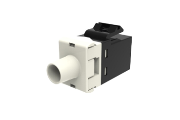 MODULO JACK, SL110, RJ45,CAT6, NEGRO